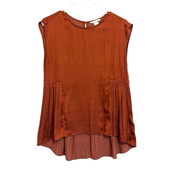 2/$15 H&M - Rust Sleeveless Blouse Top - Picture 1 of 8